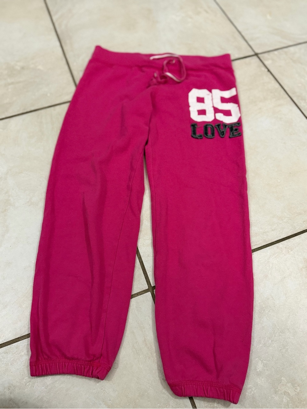 Sweatpant capris